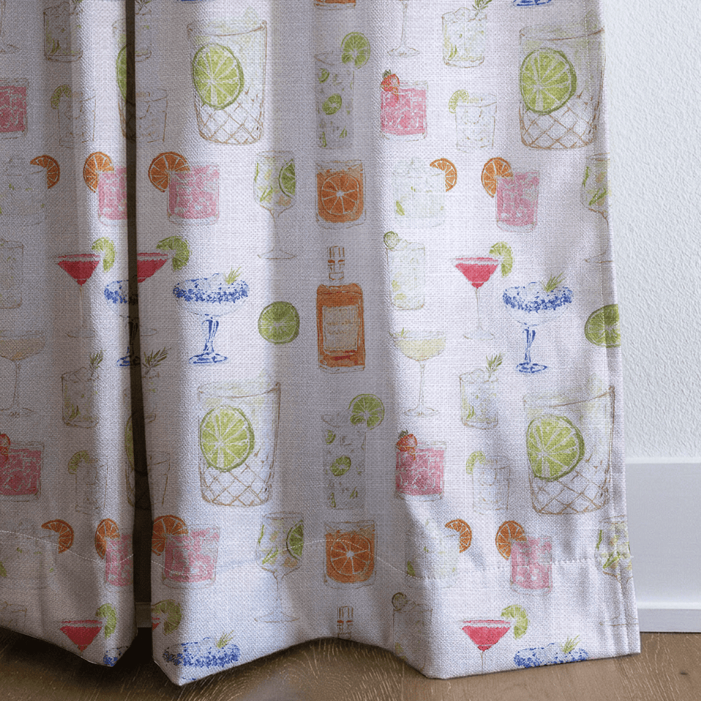 Pastel Cocktails - Curtain Panel - The Drapery