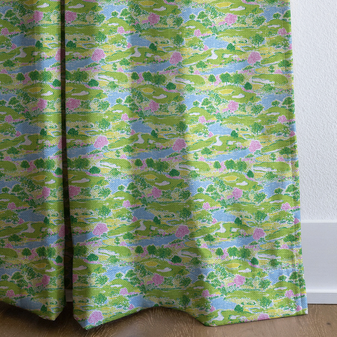 Pastel Course - Curtain Panel - The Drapery