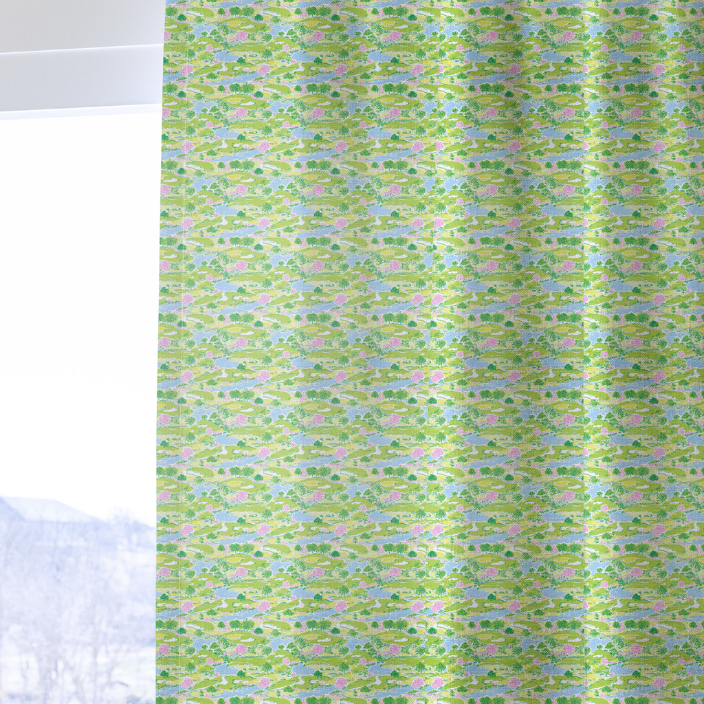 Pastel Course - Curtain Panel - The Drapery