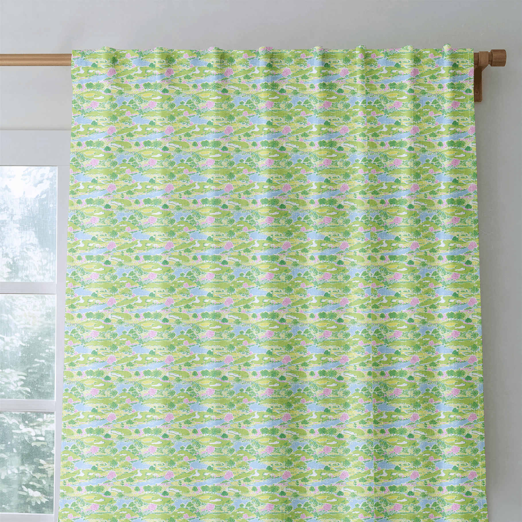 Pastel Course - Curtain Panel - The Drapery