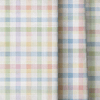Pastel Gingham - Curtain Panel - The Drapery