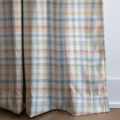 Pastel Gingham - Curtain Panel - The Drapery