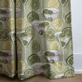 Pastel Martini Glasses - Curtain Panel - The Drapery