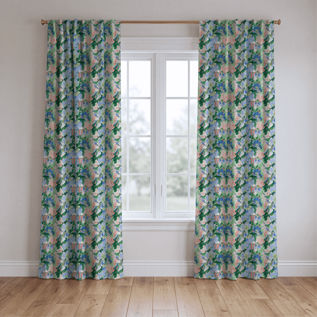 Pastel Morningspng - Curtain Panel - The Drapery