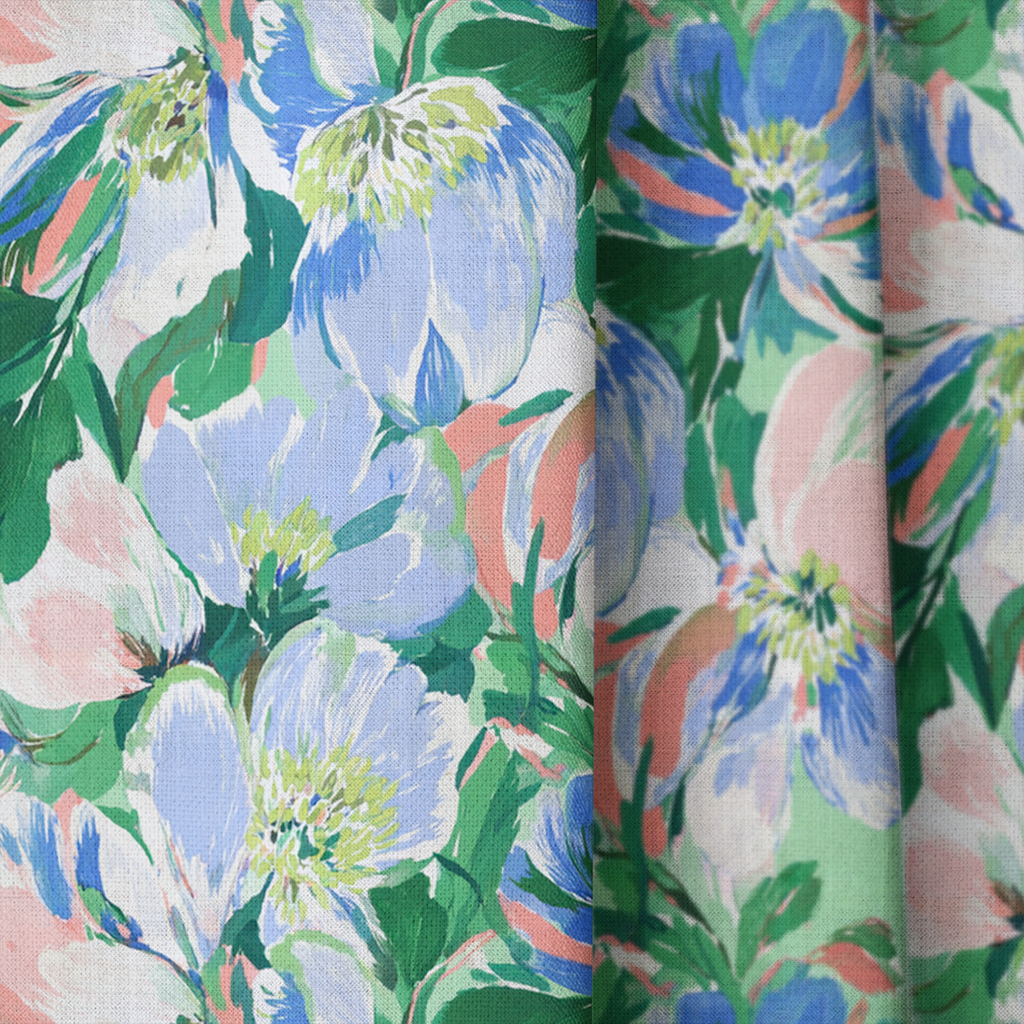 Pastel Morningspng - Curtain Panel - The Drapery