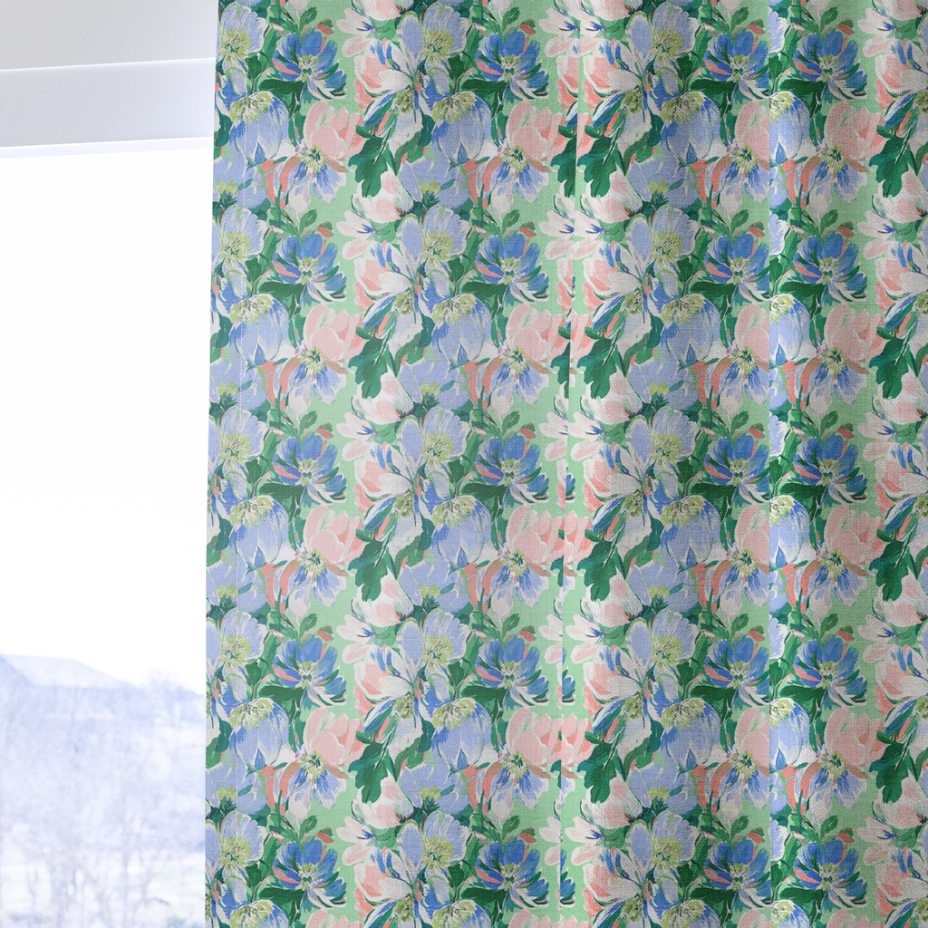 Pastel Morningspng - Curtain Panel - The Drapery
