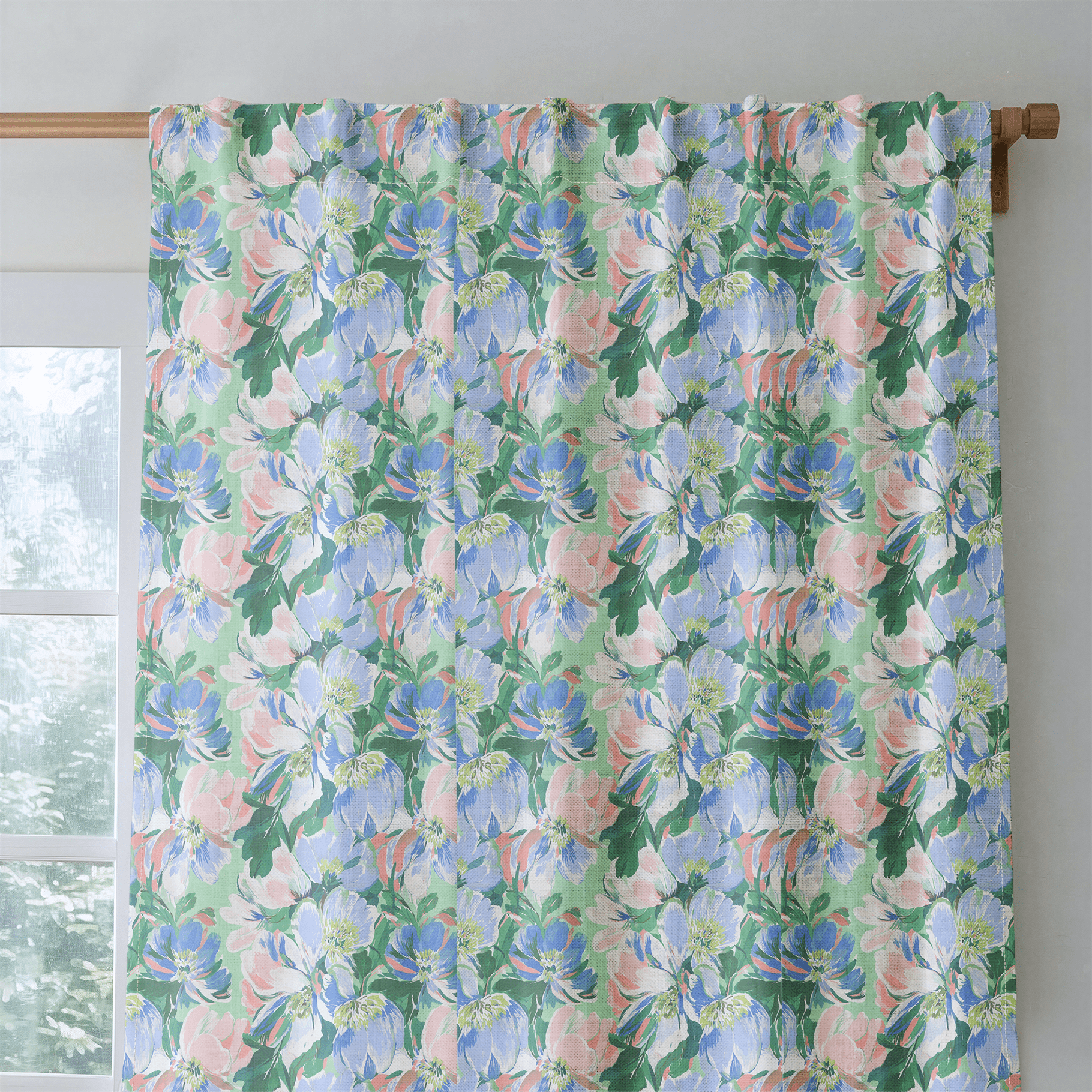Pastel Morningspng - Curtain Panel - The Drapery