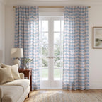 Pastel Mountains - Curtain Panel - The Drapery