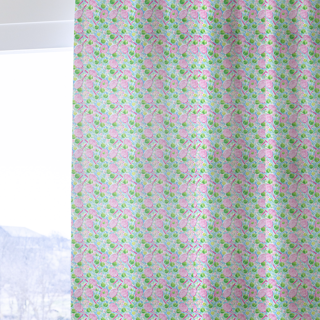 Pastel Tennis - Curtain Panel - The Drapery