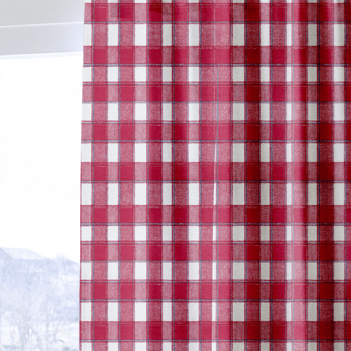 Patchwork Gingham - Curtain Panel - The Drapery