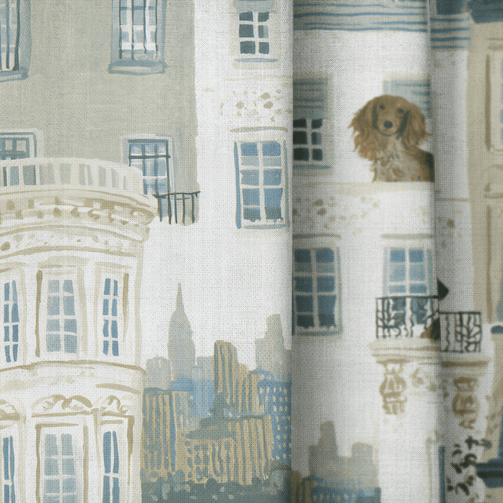 Patio Paws - Curtain Panel - The Drapery