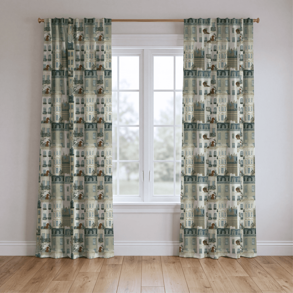 Patio Paws - Curtain Panel - The Drapery