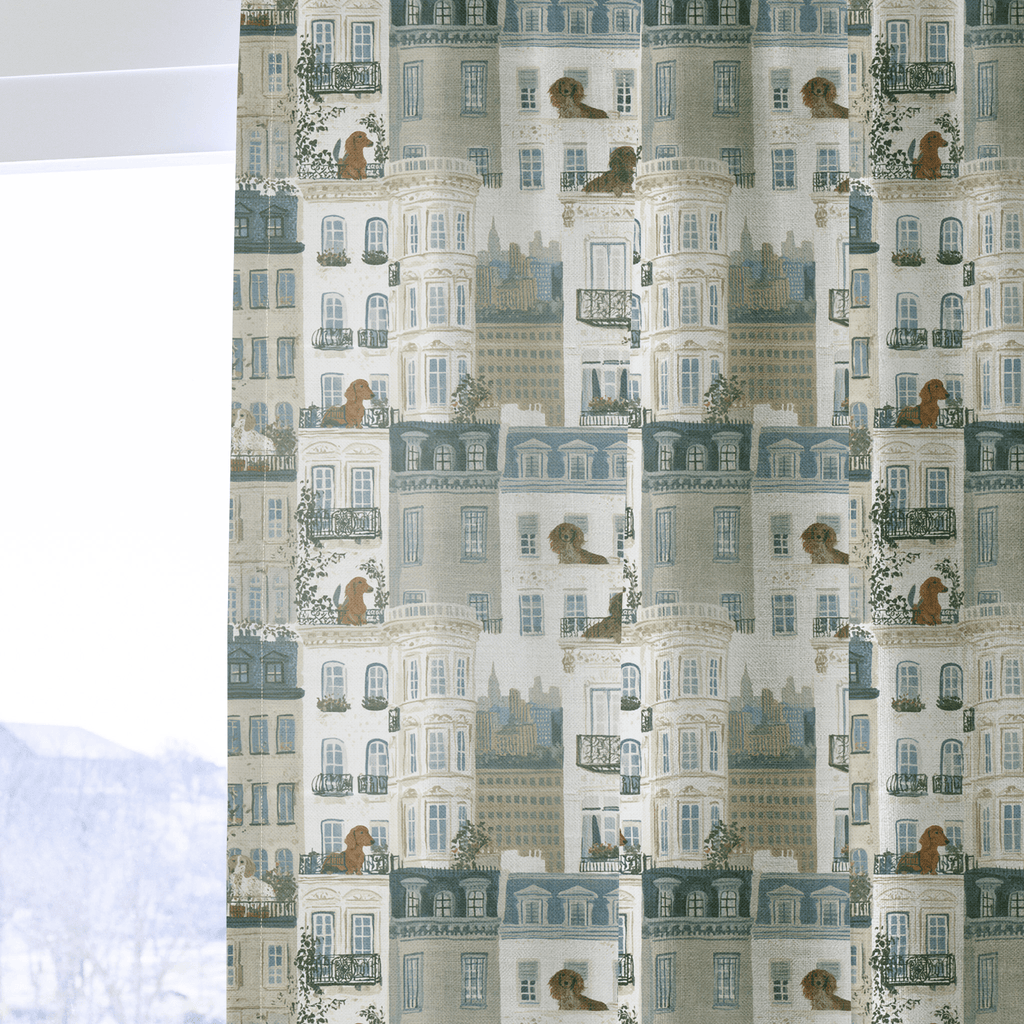 Patio Paws - Curtain Panel - The Drapery