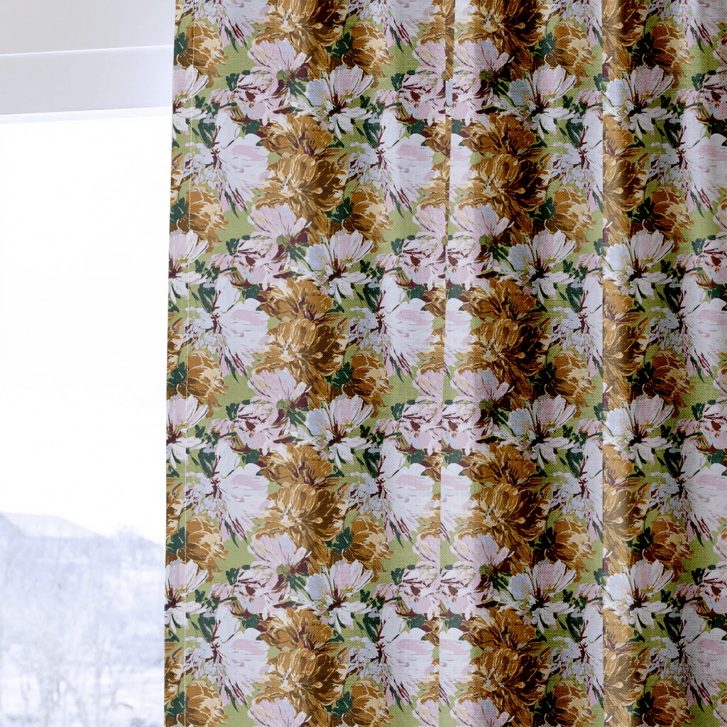Pattern Heirloom Bloom - Curtain Panel - The Drapery