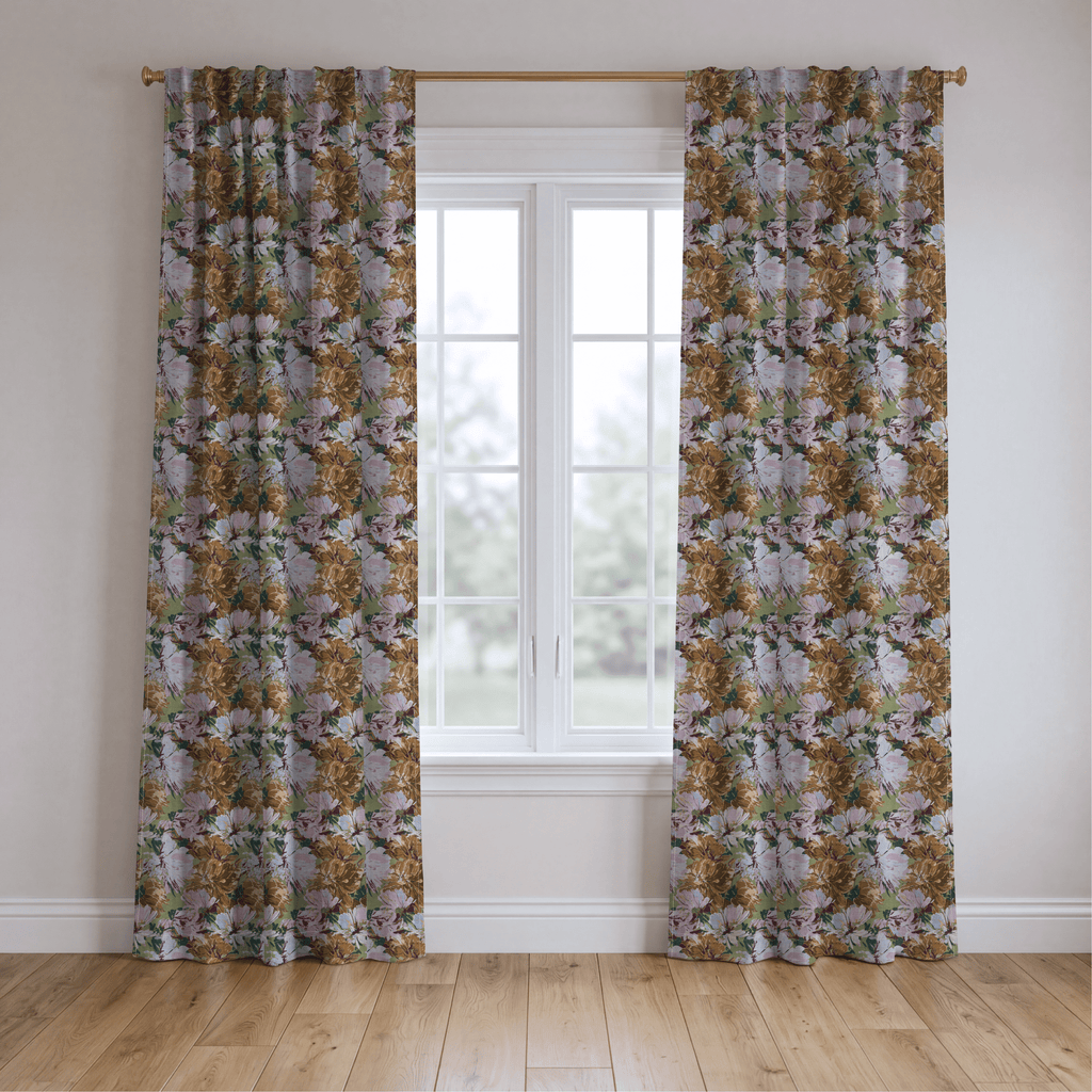 Pattern Heirloom Bloom - Curtain Panel - The Drapery