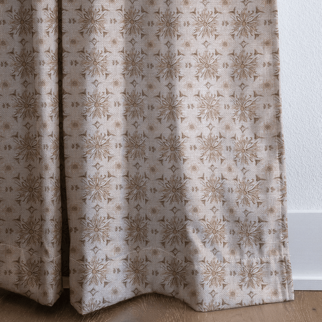 Pecan - Curtain Panel - The Drapery