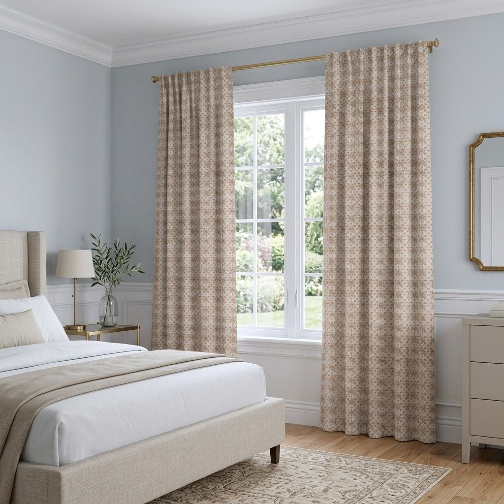 Pecan - Curtain Panel - The Drapery