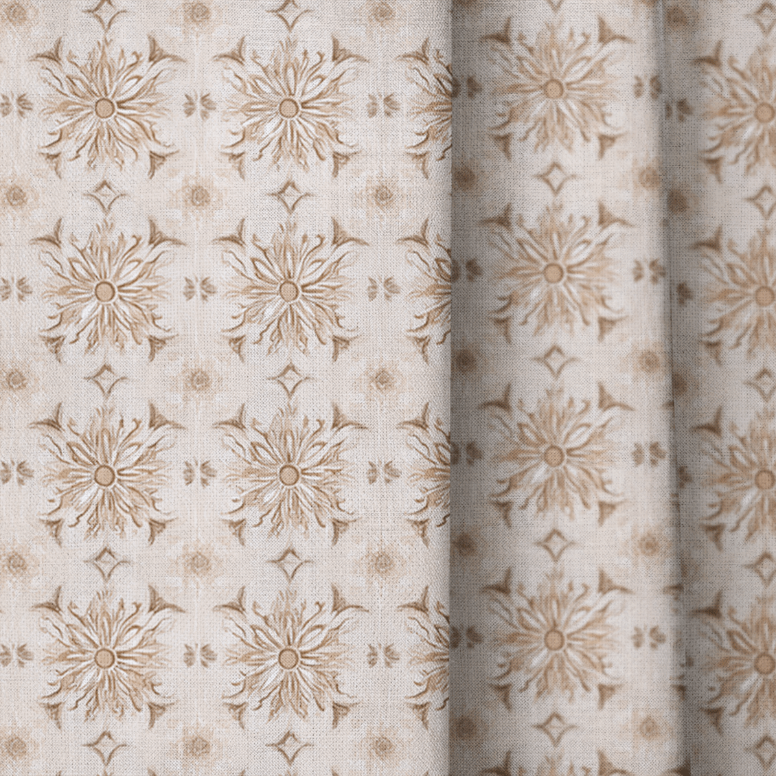 Pecan - Curtain Panel - The Drapery