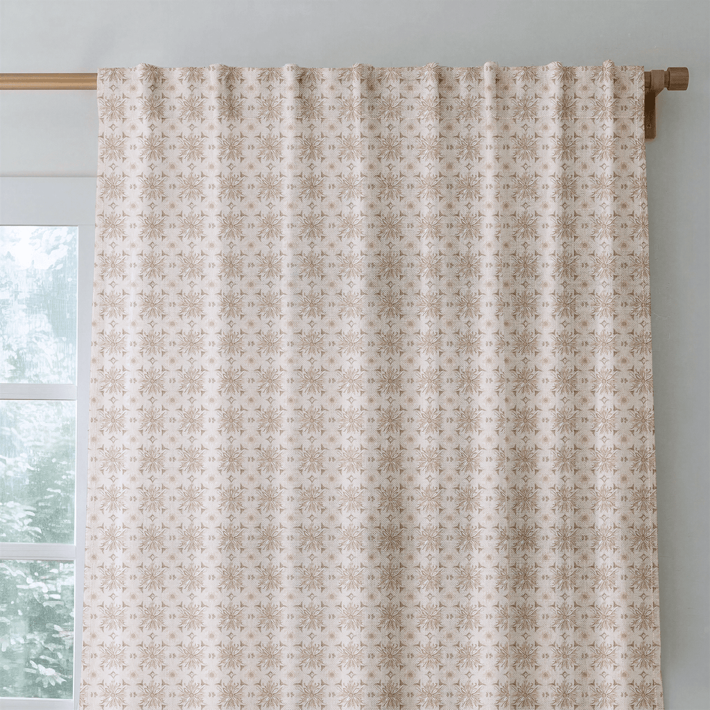 Pecan - Curtain Panel - The Drapery
