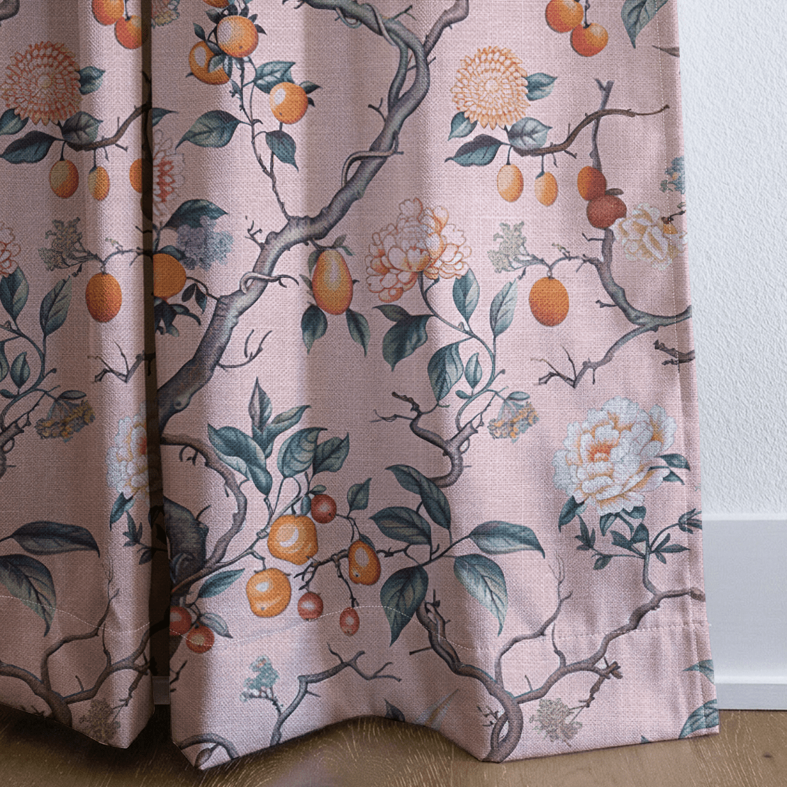 Penelope Floral - Curtain Panel - The Drapery