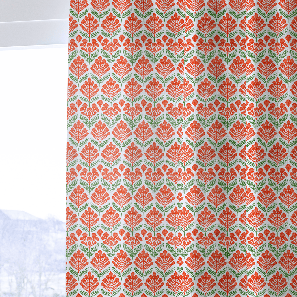 Penrose Bloom - Curtain Panel - The Drapery
