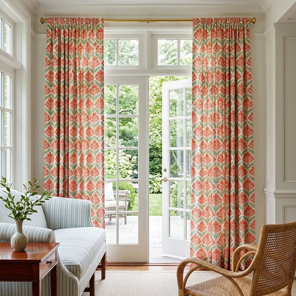 Penrose Bloom - Curtain Panel - The Drapery