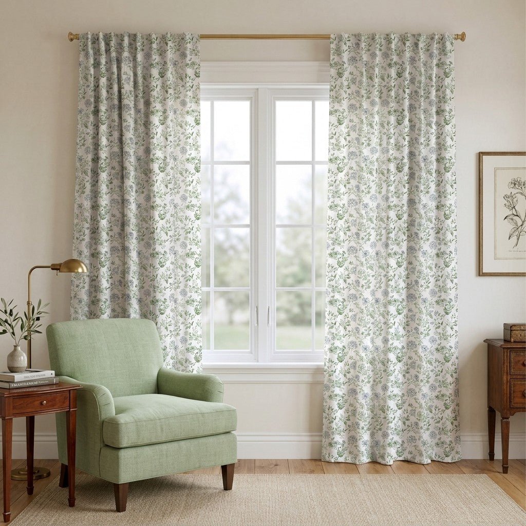 Peregrin Garden - Curtain Panel - The Drapery