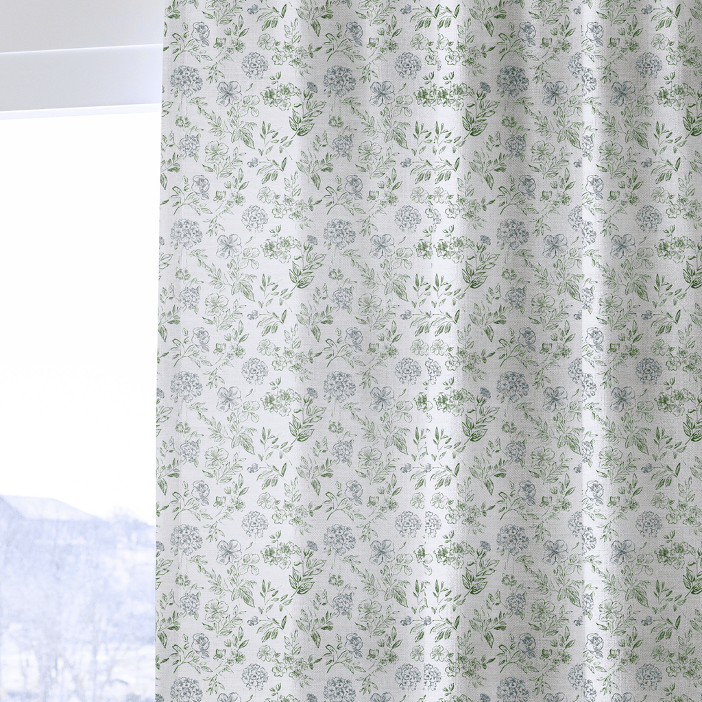 Peregrin Garden - Curtain Panel - The Drapery