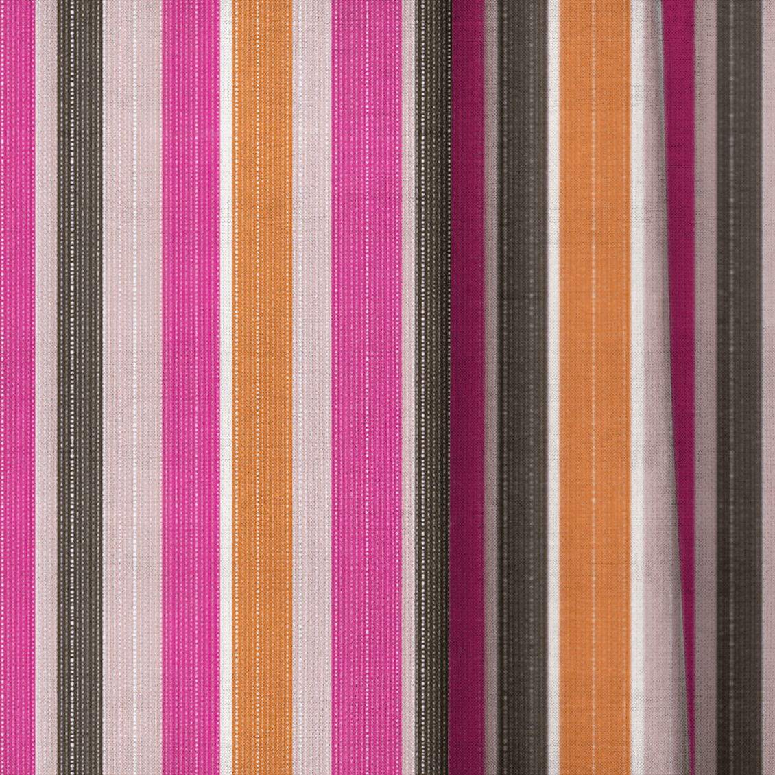 Peregrine Stripes - Curtain Panel - The Drapery