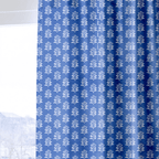 Periwinkle Trees - Curtain Panel - The Drapery