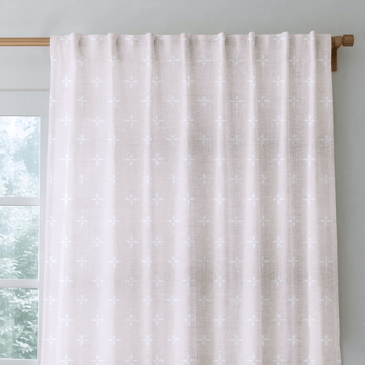 Petal Lattice - Curtain Panel - The Drapery