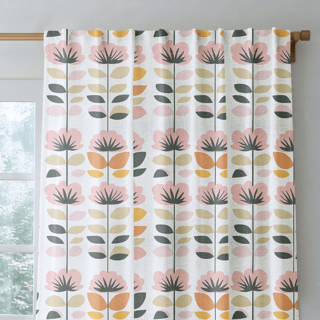 Petal Power - Curtain Panel - The Drapery