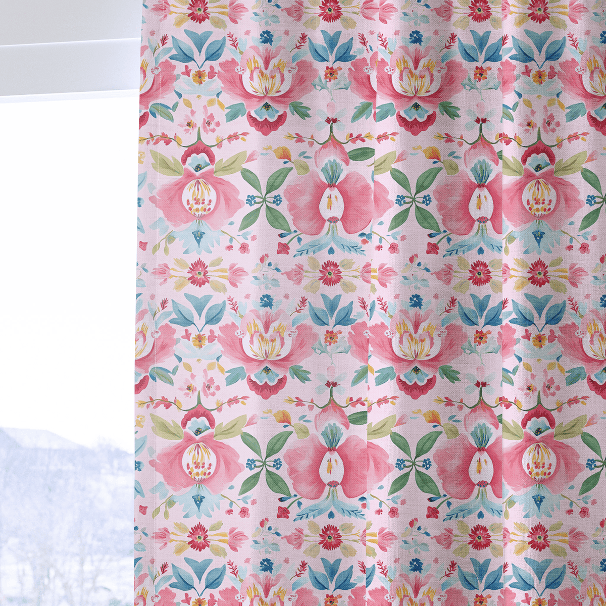 Petaline - Curtain Panel - The Drapery