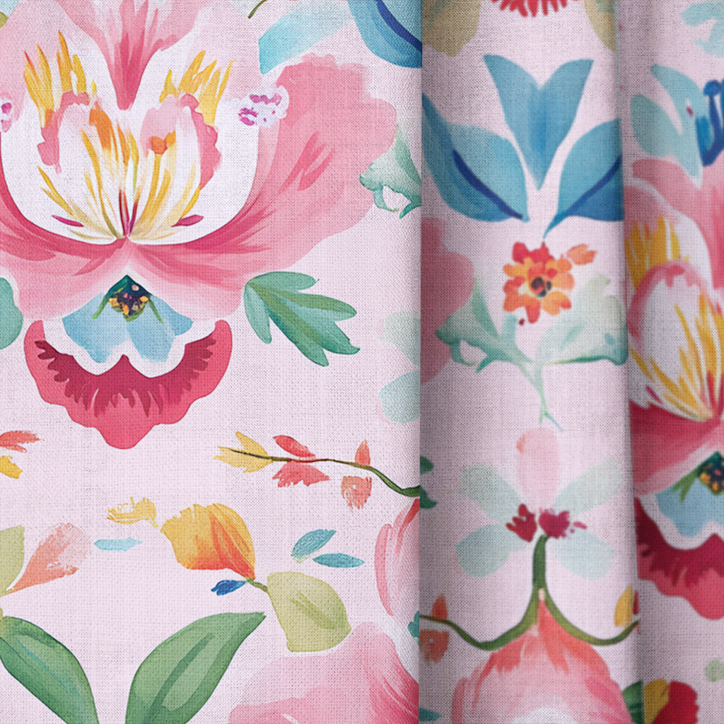 Petaline - Curtain Panel - The Drapery