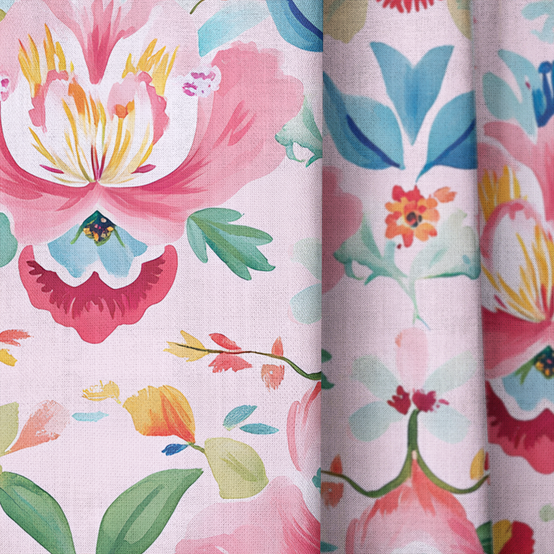Petaline - Curtain Panel - The Drapery
