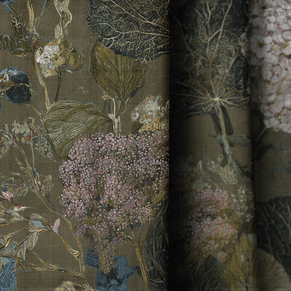 Petalwood - Curtain Panel - The Drapery