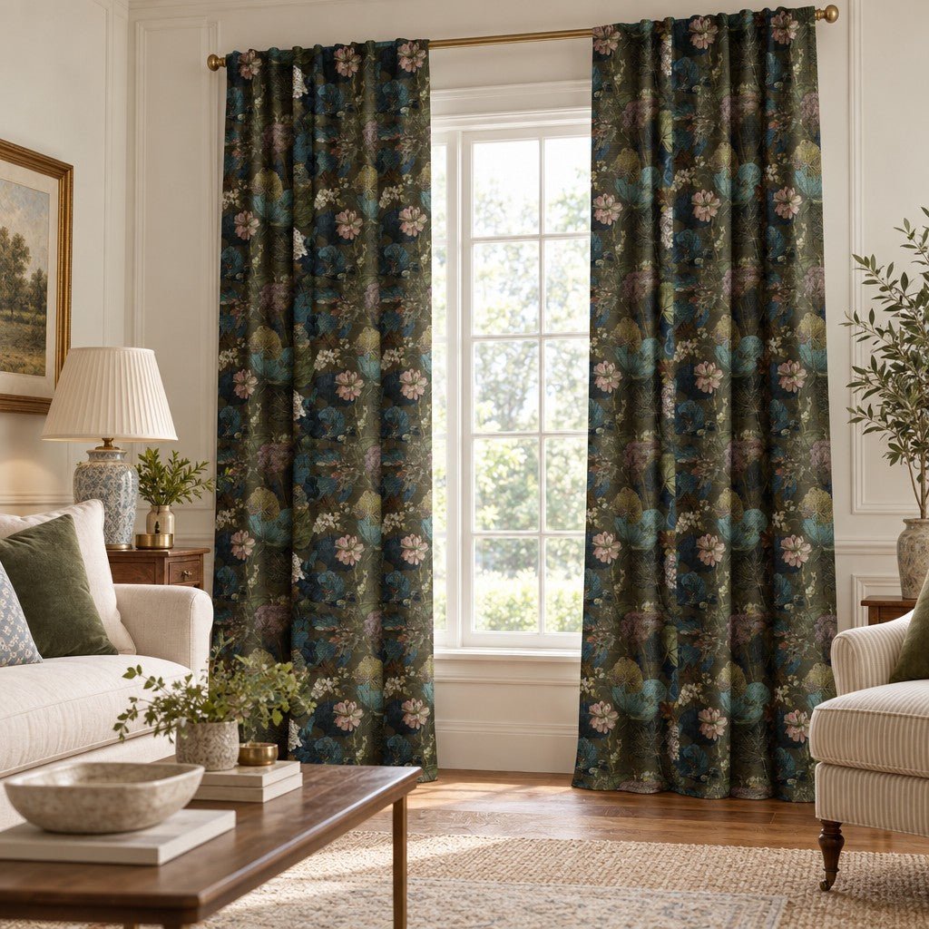 Petalwood - Curtain Panel - The Drapery