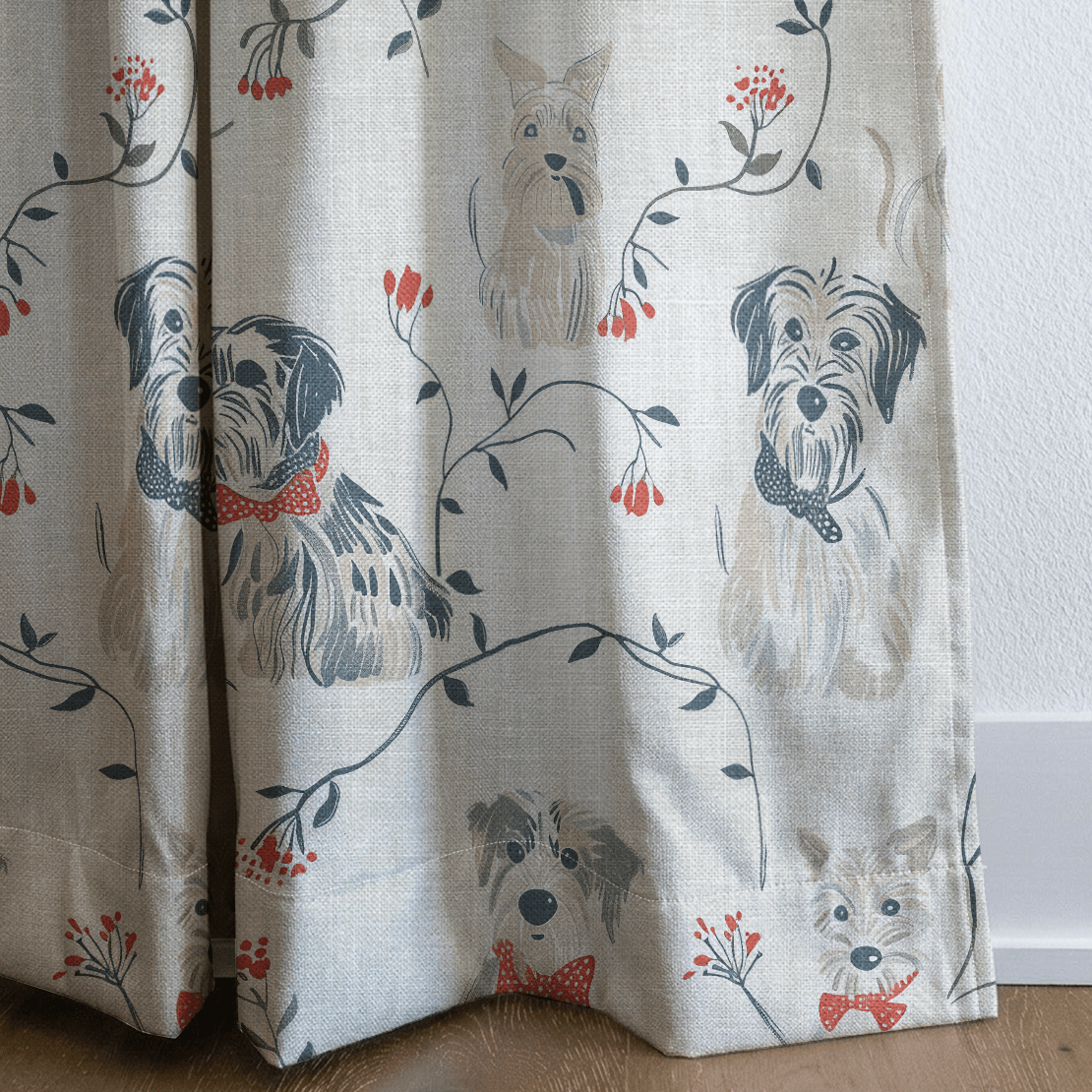 Petite Promenade - Curtain Panel - The Drapery