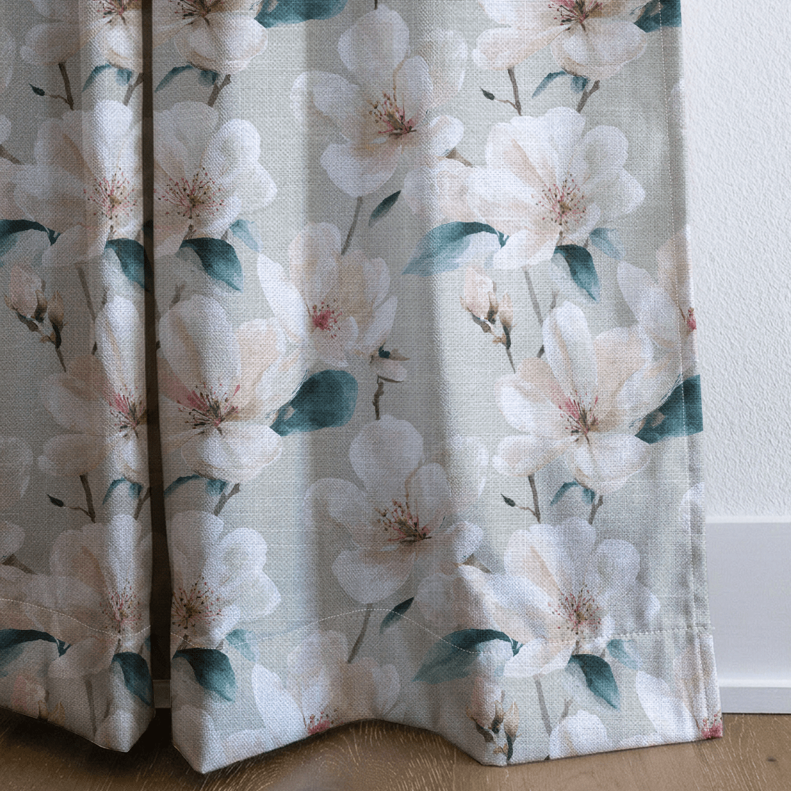 Petra Blooms - Curtain Panel - The Drapery