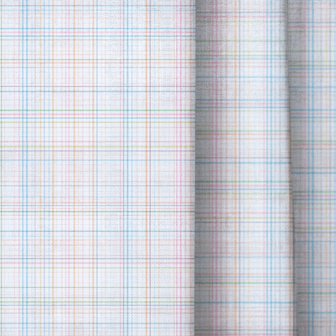 Peyton Plaid - Curtain Panel - The Drapery