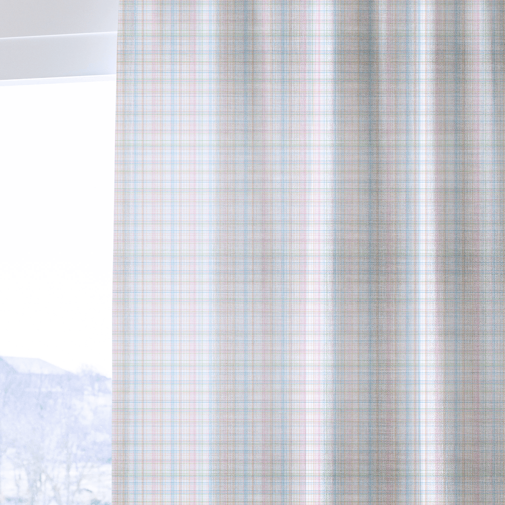 Peyton Plaid - Curtain Panel - The Drapery