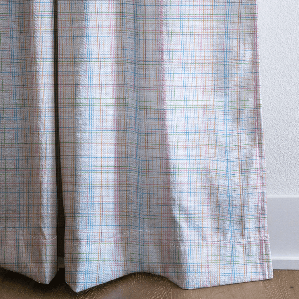 Peyton Plaid - Curtain Panel - The Drapery