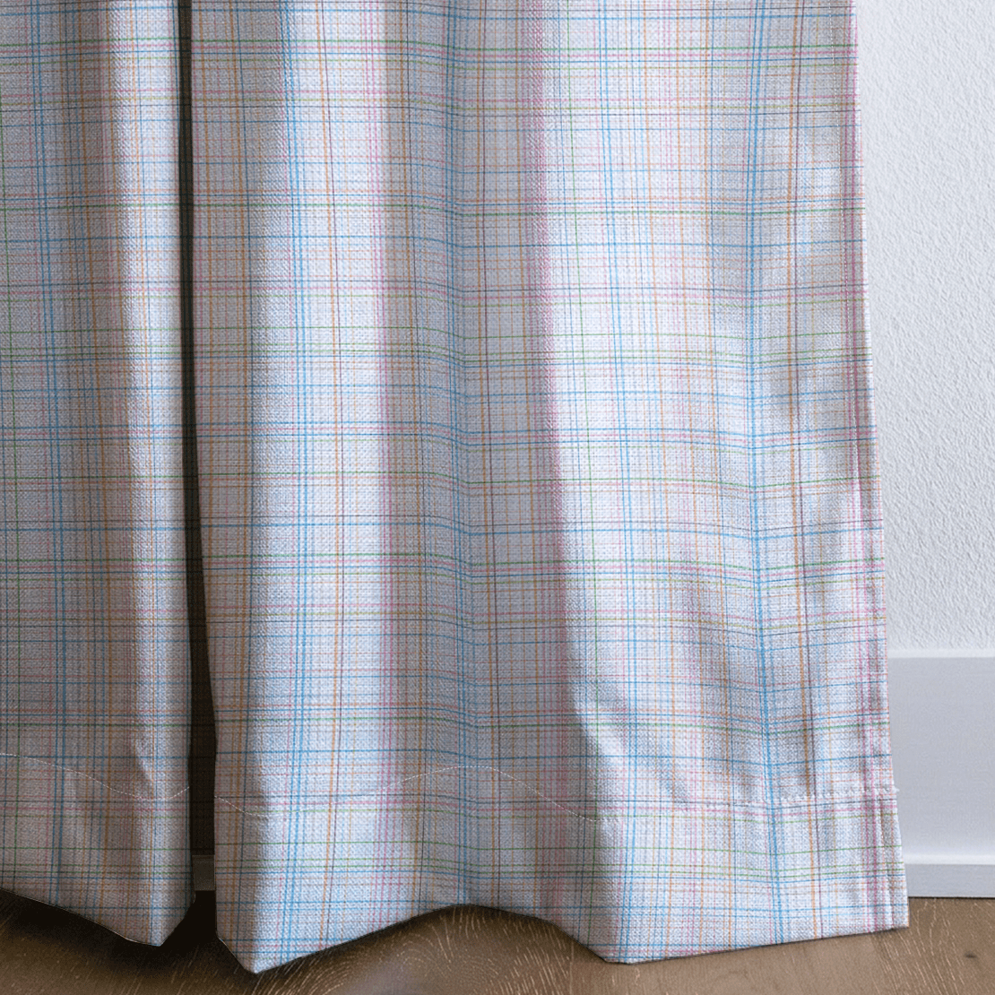 Peyton Plaid - Curtain Panel - The Drapery