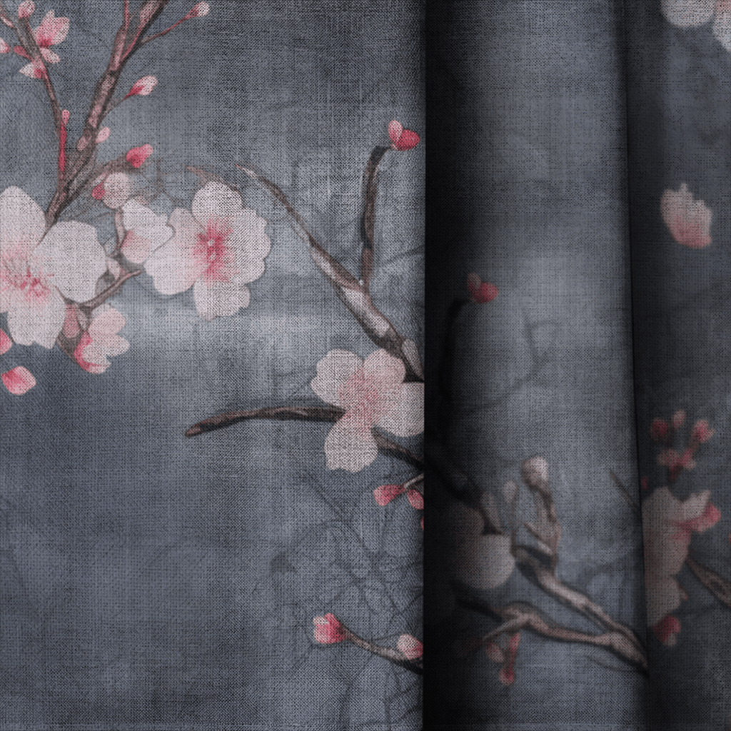 Phoebe Floral - Curtain Panel - The Drapery