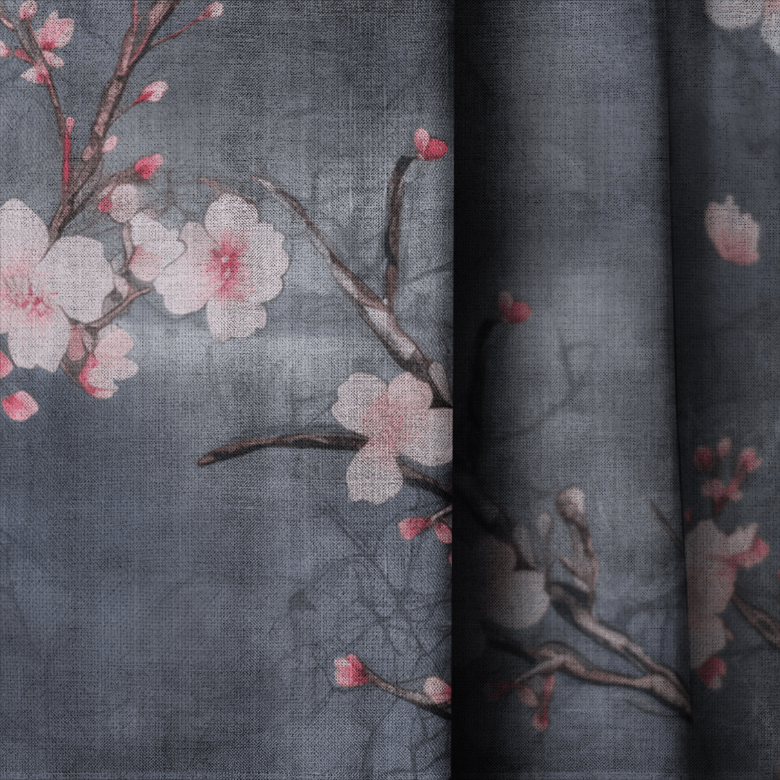 Phoebe Floral - Curtain Panel - The Drapery