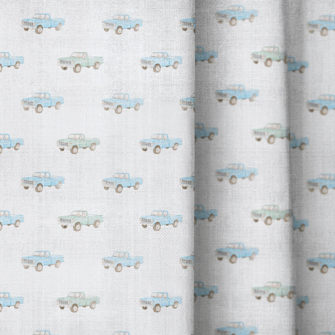 Pickup Trucks - Curtain Panel - The Drapery