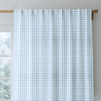 Picnic Blue - Curtain Panel - The Drapery