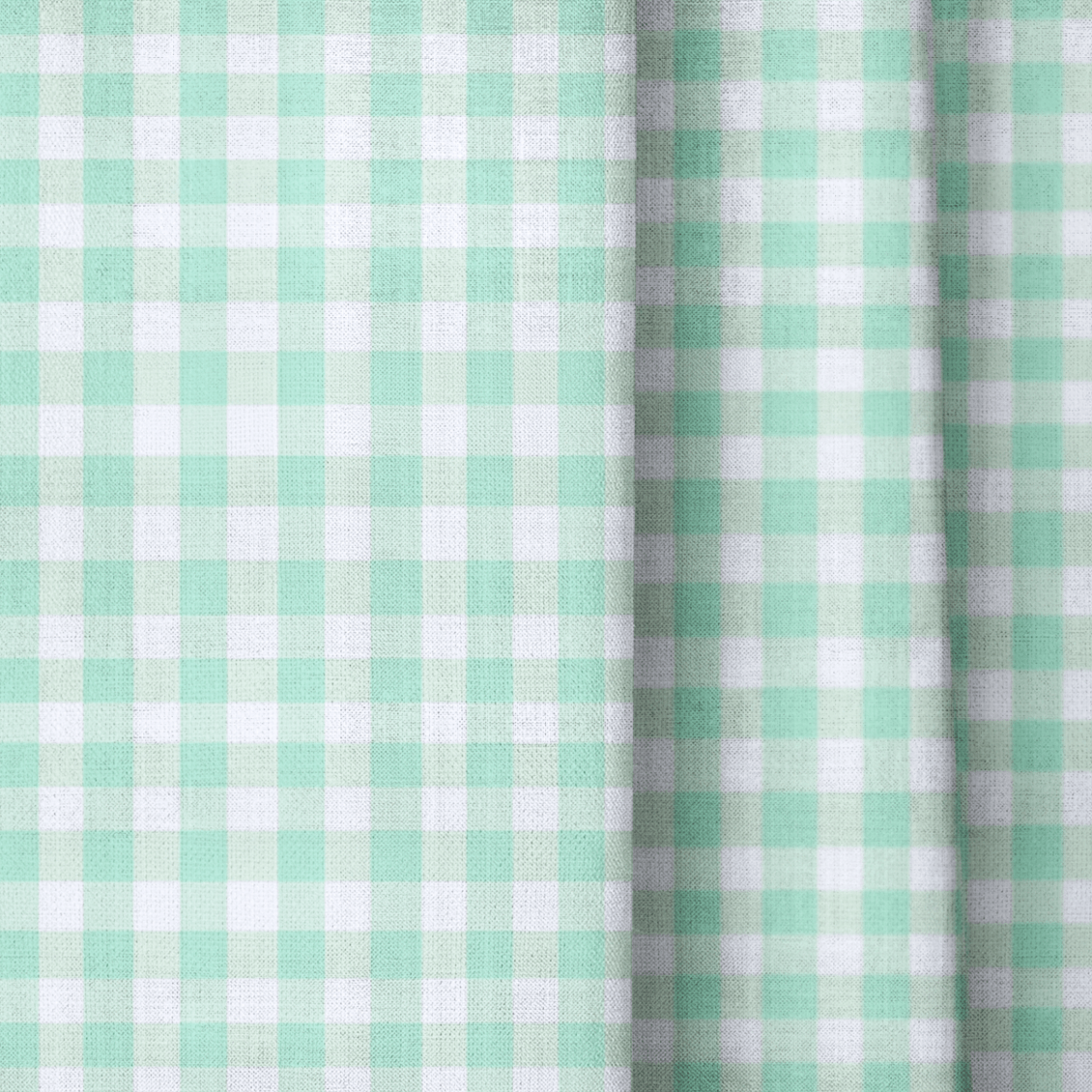 Picnic Green - Curtain Panel - The Drapery