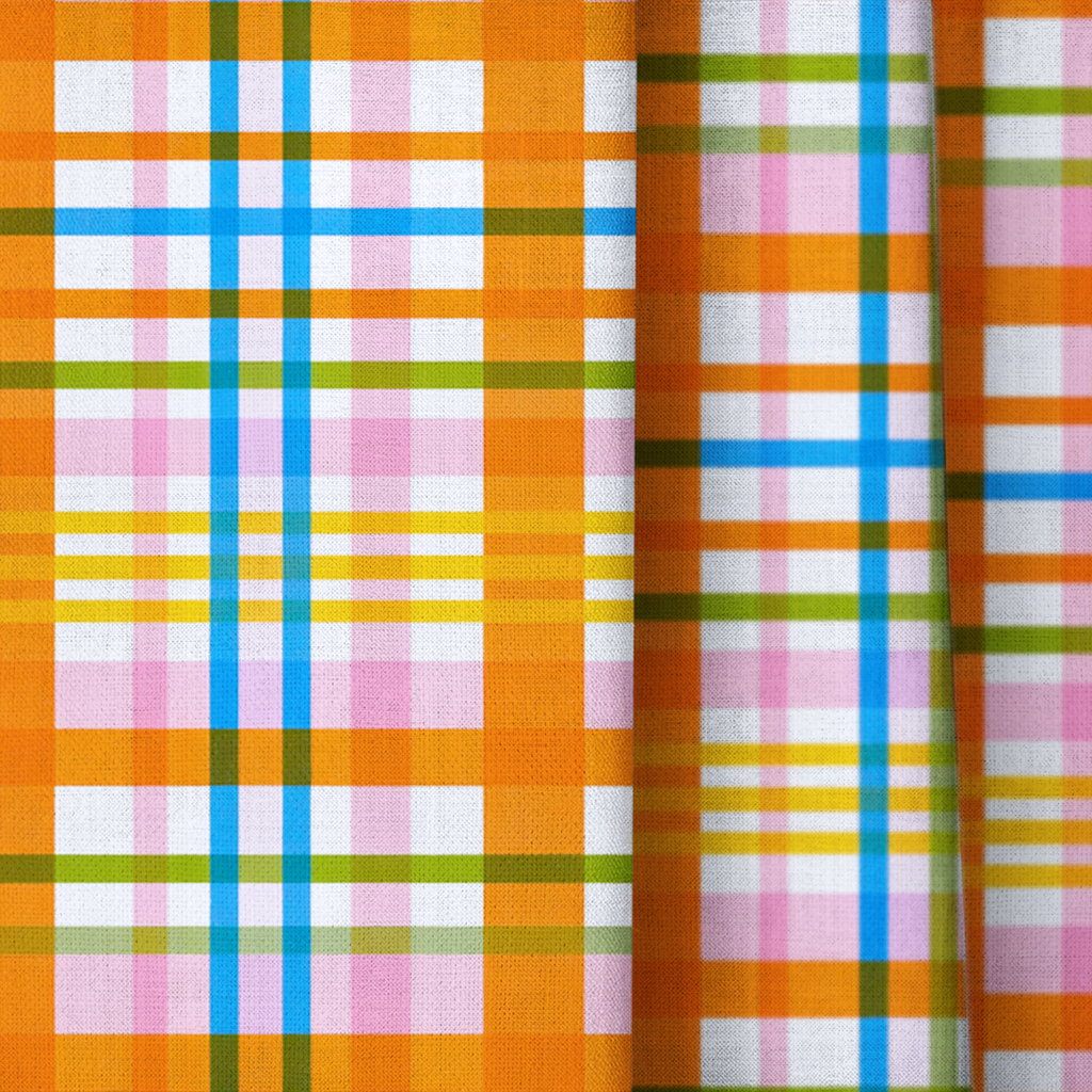 Picnic Pattern - Curtain Panel - The Drapery