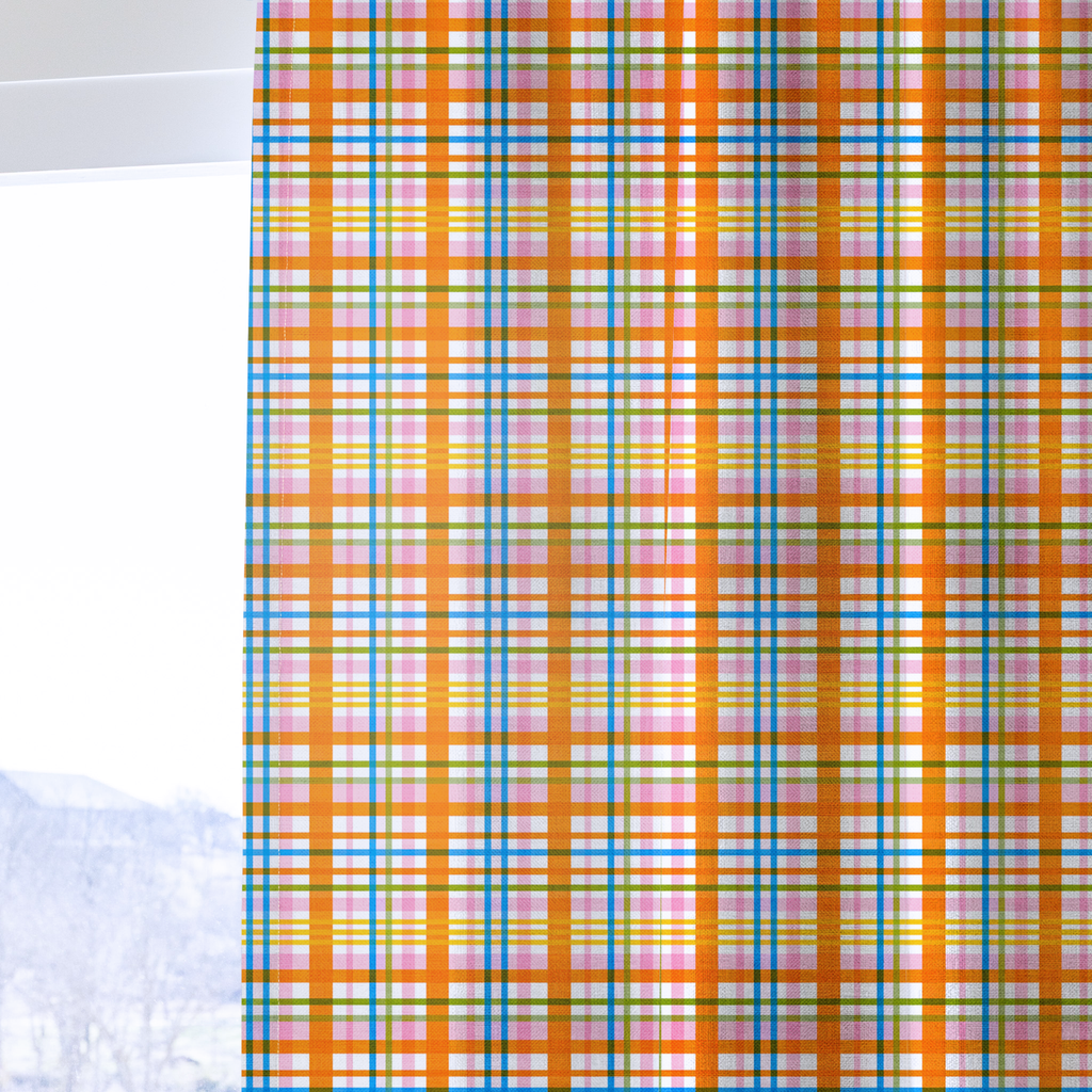 Picnic Pattern - Curtain Panel - The Drapery